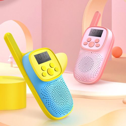 WALKIE TALKIE DLA DZIECI KRÓTKOFALÓWKA ZESTAW 2SZT ŁOKIEĆ DUŻY WYSIĘG 2025