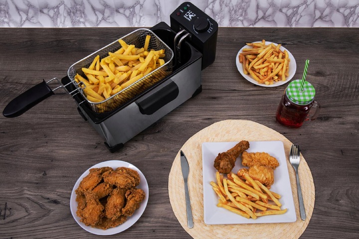 FRYTKOWNICA FRYTOWNICA POJEMNA 3,0L MOC 2200 INOX