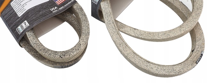 KOMPLET PASKÓW JAZDY TRAKTOREK MTD MASTERCUT OLEO-MAC 754-04268 + 754-04211