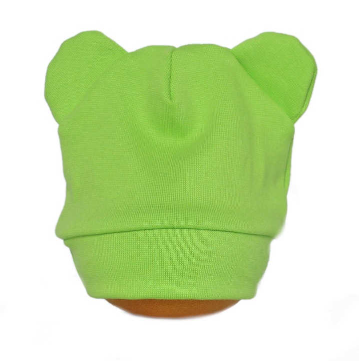 BAWEŁNIANE CZAPECZKI DLA NOWORODKÓW kolory MISIE