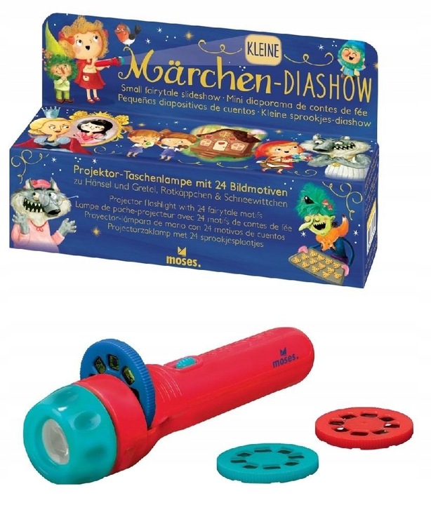 Latarka, Mini Projektor, Bajki
