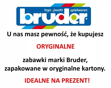 Duży model Koparko - Ładowarka JCB 5CX eco - Ruchome Części - Bruder 02454
