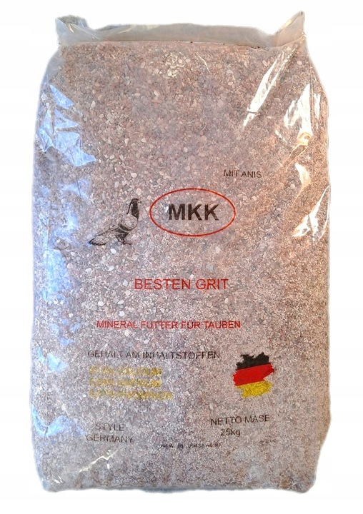 Gryt MIESZANY 25kg Grit niemiecki z anyżem 25kg