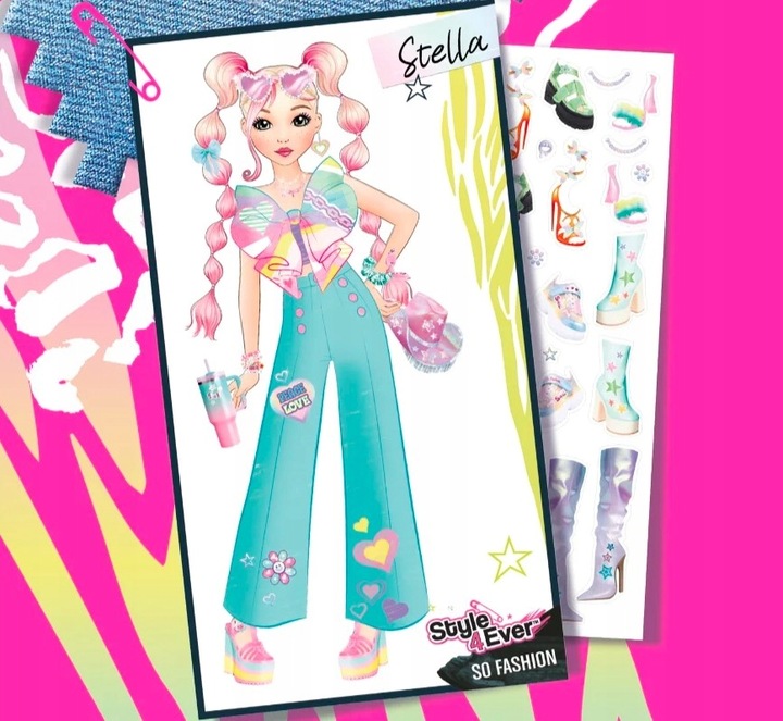 PROJEKT MODA ZESTAW KREATYWNY PODŚWIETLANA TABLICA DO PROJEKTOWANIA EPEE