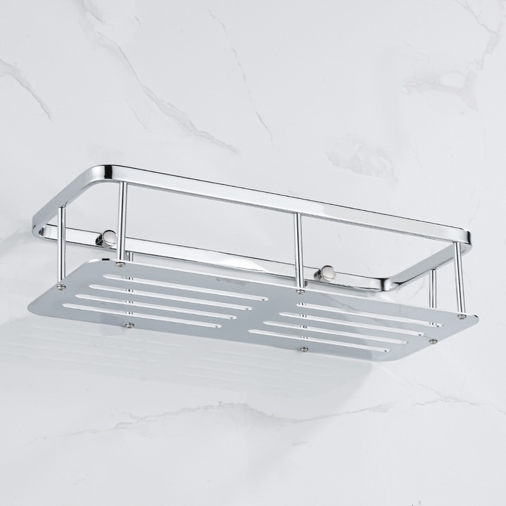 Koszyk półka łazienkowa chrom pod prysznic