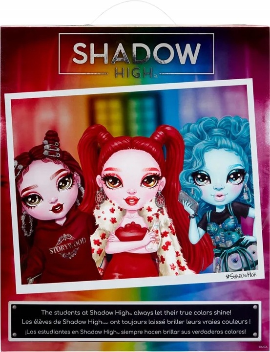 RAINBOW LALKA Shadow High Berrie Skies Green Zestaw Dodatki 592808 + AKCES
