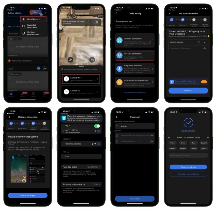 MINI KAMERA WIFI SZPIEGOWSKA UKRYTA ANDROID ZDALNY PODGLĄD CZUJNIK RUCHU