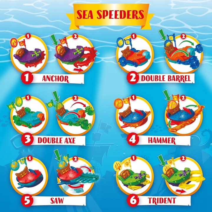 PIRATIX Shark Treasure Capitain Pack 7027