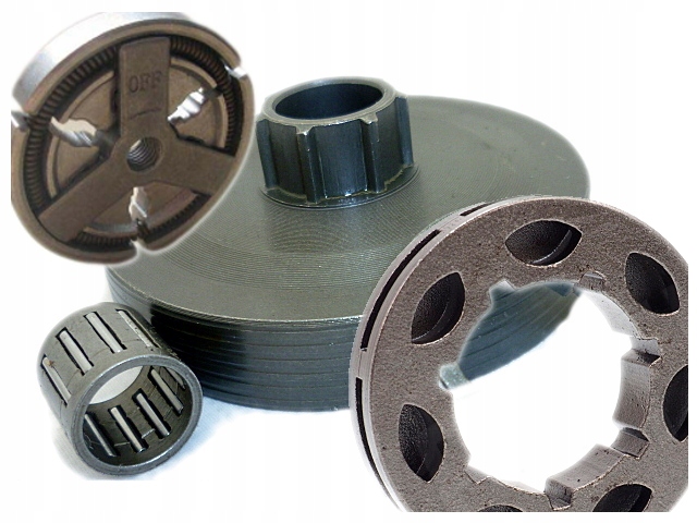 KOMPLET PIŁA SPALINOWA KOSZ SPRZĘGŁO PŁYWAJĄCA 3/8