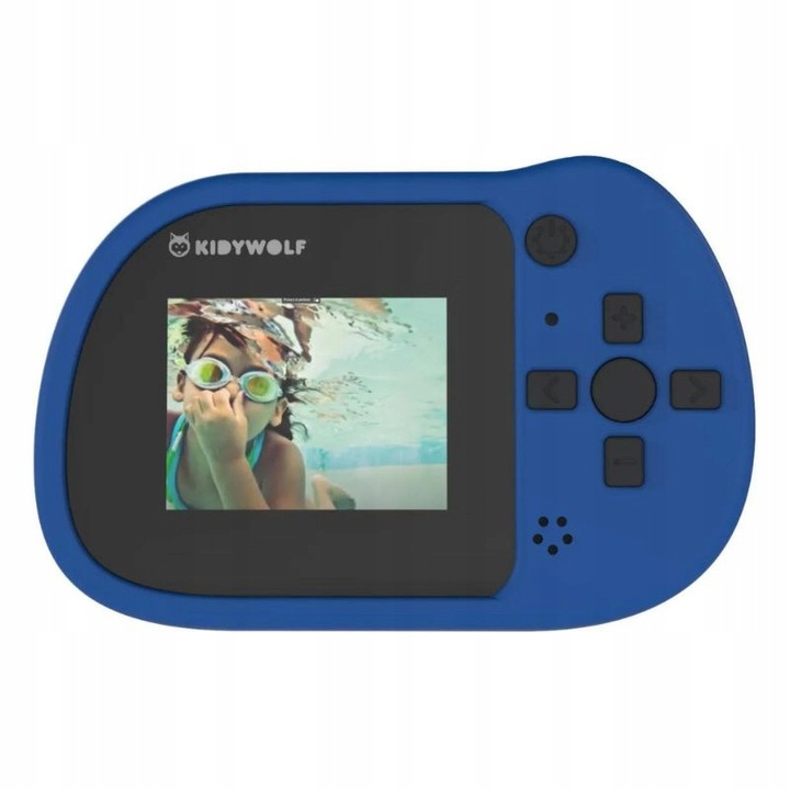 Kidywolf - Wodoodporny aparat Kidycam - Niebieski