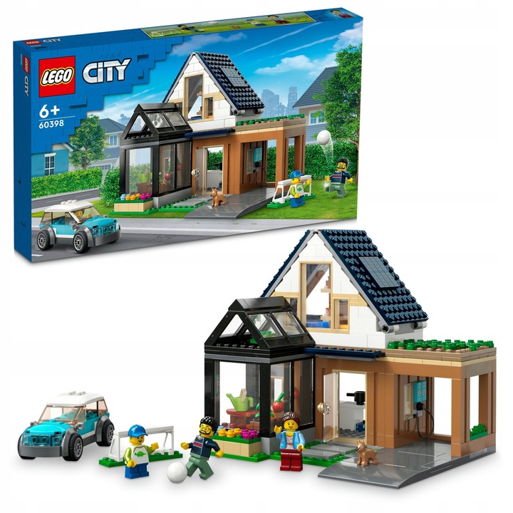 LEGO City Domek rodzinny i samochód 60398 ZESTAW 6+ NOWY Na PREZENT Klocki