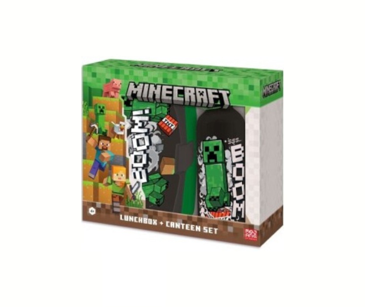 Bidon + Śniadaniówka MINECRAFT Zestaw