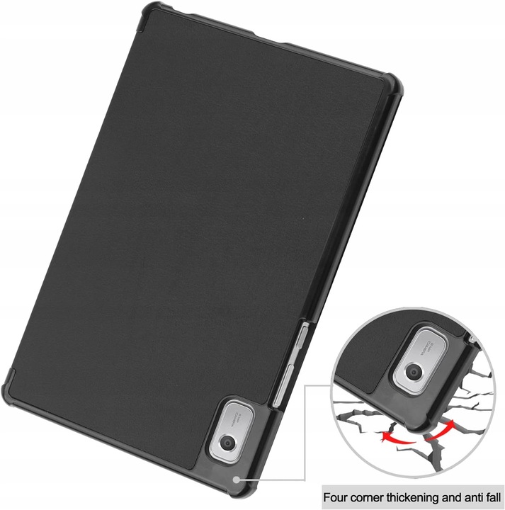 ETUI SKÓRZANE DO LENOVO TAB M9 9" TB310XU TB310FU 2023r.+ SZKŁO + RYSIK