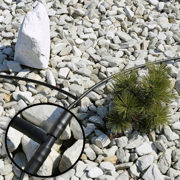 LINIA KROPLUJĄCA XXL 100m + 100el NAWODNIENIE KROPELKOWE WĄŻ KROPELKUJĄCY