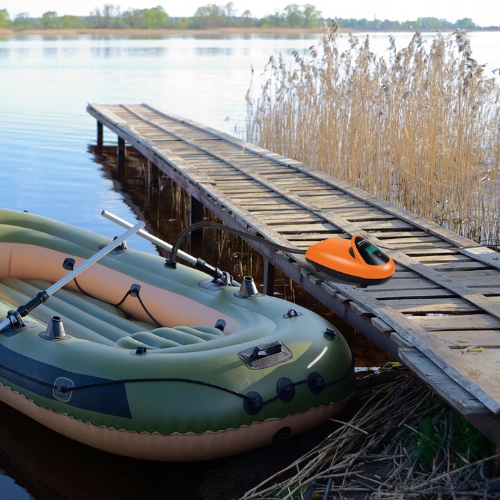 POMPA ELEKTRYCZNA 12V 0-20 PSI NADAJE SIĘ DO DESKI KAJAKOWEJ SUP