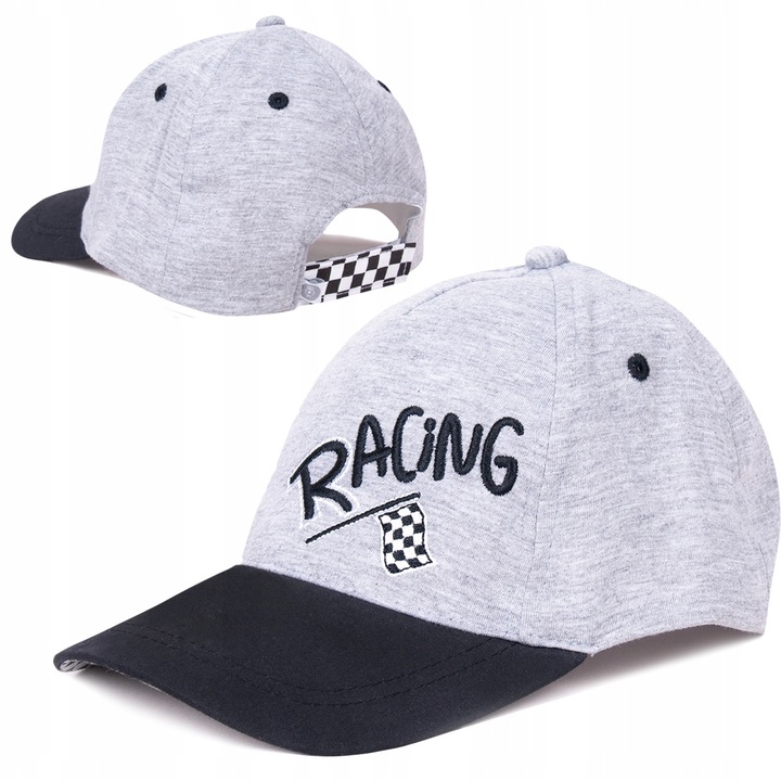 CZAPKA czapeczka Z DASZKIEM racing 1-3L 46-50cm