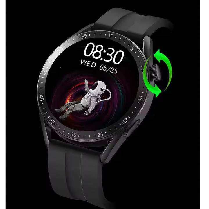 SMARTWATCH ZEGAREK MĘSKI POLSKIE MENU ROZMOWY SPORT SMART WATCH MĘSKI