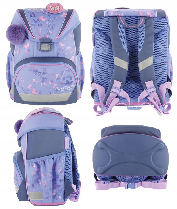 TORNISTER SZKOLNY HERLITZ ULTRALIGHT BUTTERFLY PARADISE 8-9 LAT