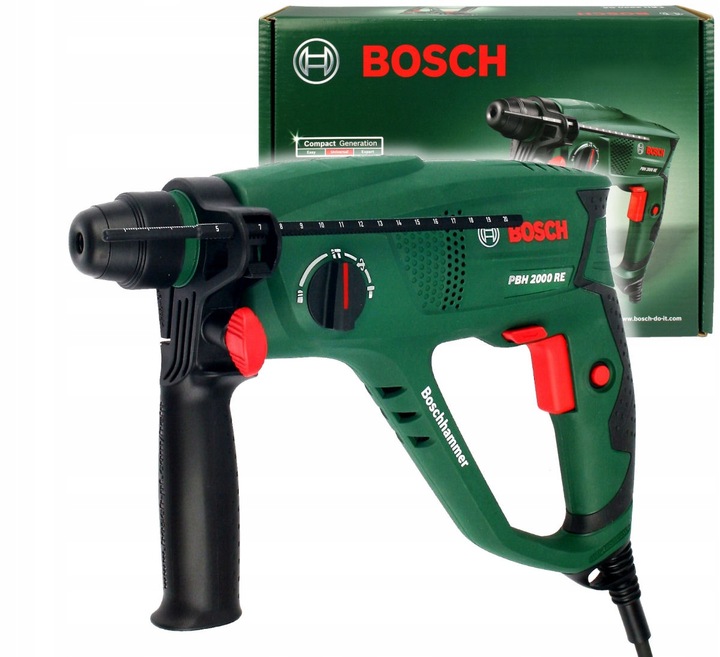 MŁOTOWIERTARKA SDS-PLUS 550W PBH 2000 RE BOSCH