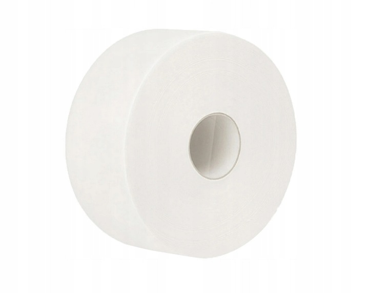 Papier Toaletowy Dwuwarstwowy Celulozowy JUMBO Celuloza Biały 100m 12 Rolek