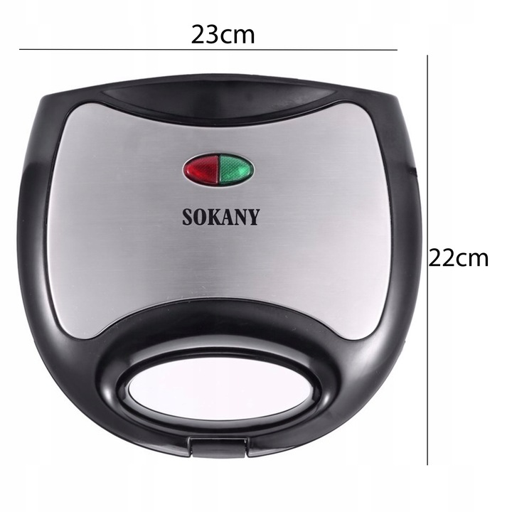 TOSTER OPIEKACZ DO KANAPEK TOSTÓW SANDWICH MOCNY