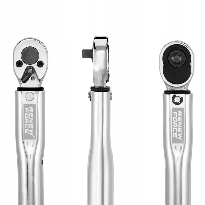 Klucz Dynamometryczny z Blokadą Blokada 5-25 Nm 1/4" Dwukierunkowy z Etui