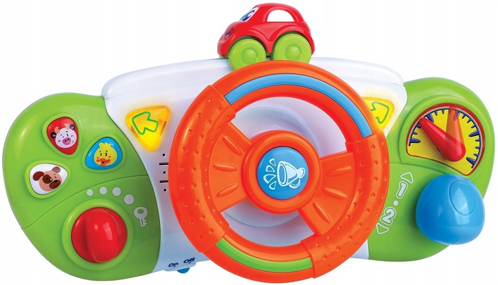 Zabawka Interaktywna Kierownica Mini samochodzik Dumel Discovery DD45287