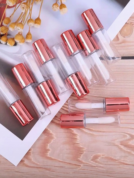 POJEMNIK NA BŁYSZCZYK OLEJEK JEDNORAZOWY BUTELECZKA Z APLIKATOREM 1.2 ml