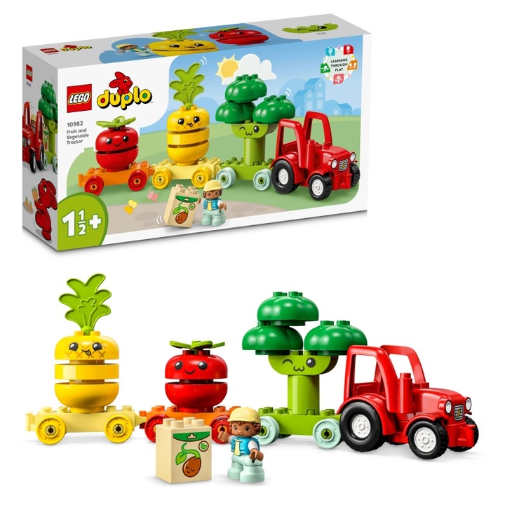 LEGO DUPLO Traktor z warzywami i owocami 10982