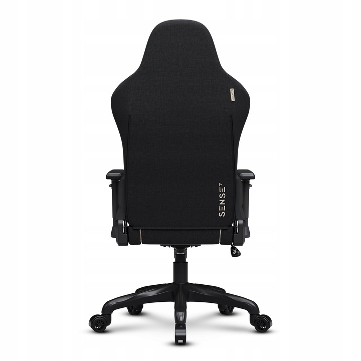 Fotel Gamingowy Materiałowy Obrotowy Biurowy Krzesło Gracza Kubełek Sense7