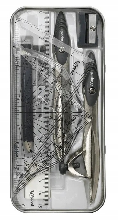 Zestaw Geometryczny Cyrkiel Study 10-El Maped