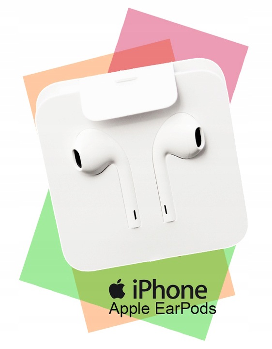 ORYGINALNE SŁUCHAWKI APPLE EARPODS LIGHTNING MMTN2ZM/A IPHONE XS 12 13 14