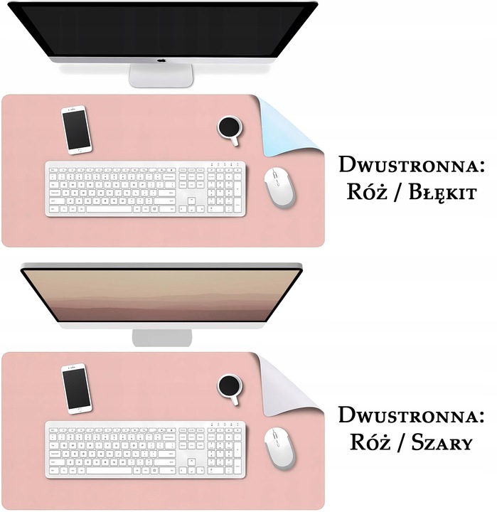 MATA OCHRONNA PODKŁADKA NA BIURKO STÓŁ BLAT 40x80