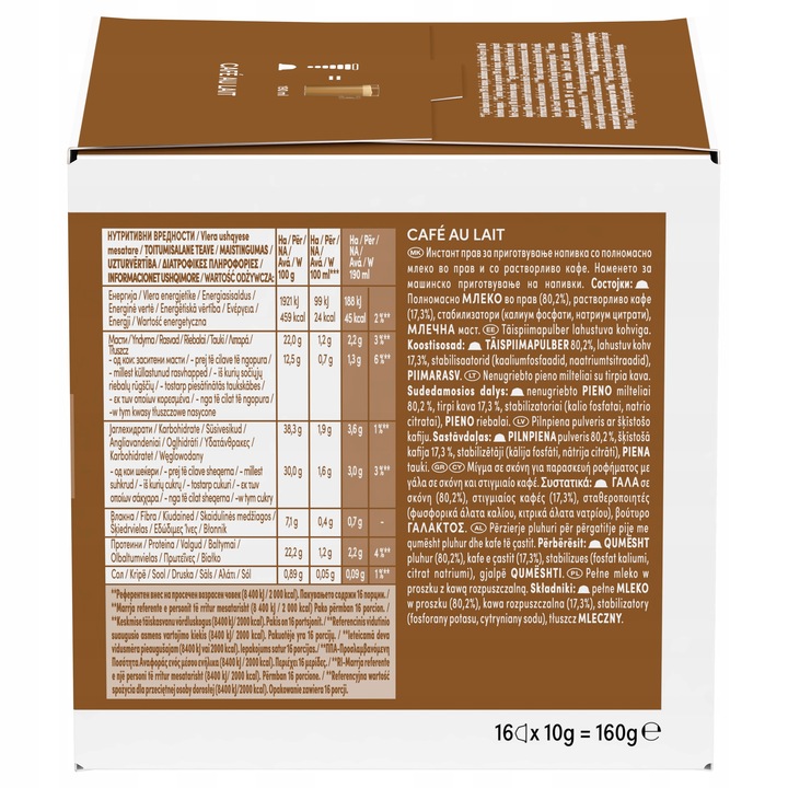 Zestaw Kaw w kapsułkach Nescafe Dolce Gusto16 kapsułek x4