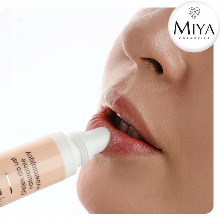 Olejek do Ust Naturalnie Wypełniający Nawilżający Ujędrniający 10 ml Miya