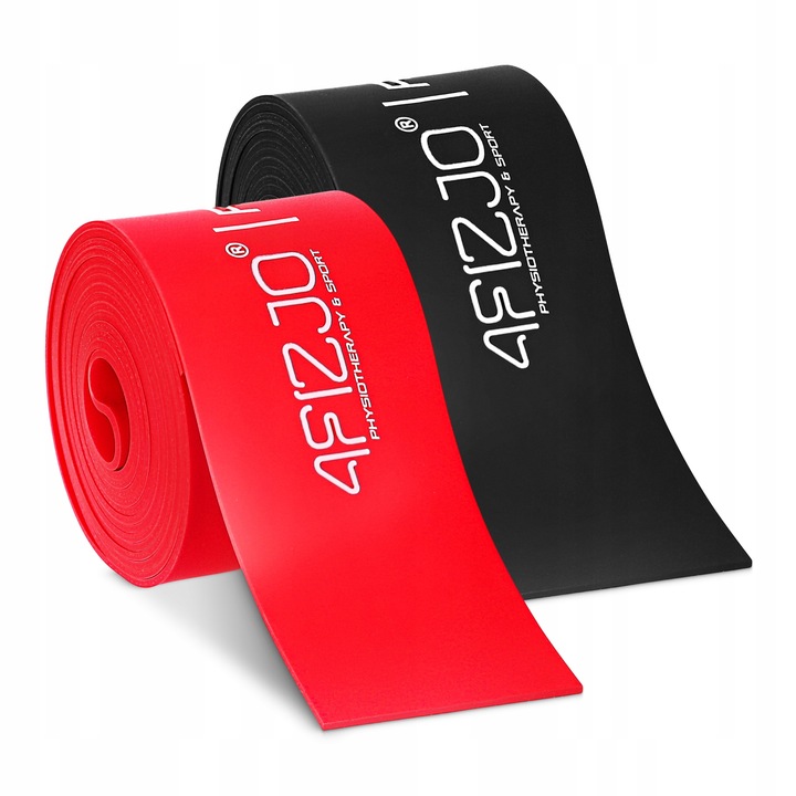 ZESTAW DO FLOSSINGU GUMA FLOSS BAND KOMPRESYJNA GUMA DO REHABILITACJI 2szt.