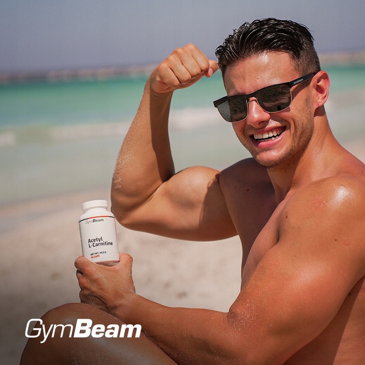 ACETYLO L-KARNITYNA 500MG SPALACZ TŁUSZCZU NOOTROPIK - GymBeam 90 kaps