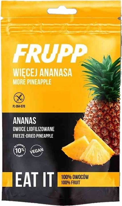 5x FRUPP EAT IT Celiko OWOCE LIOFILIZOWANE mix smaków WEGAŃSKA PRZEKĄSKA BC