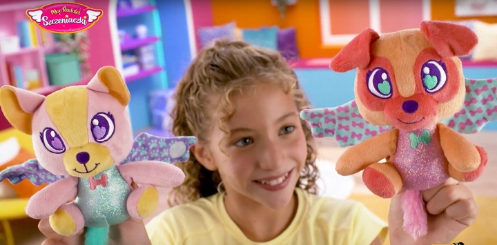 Maskotka Szczeniaczek Moc Radości Pluszak na rękę Jajko Niespodzianka Epee