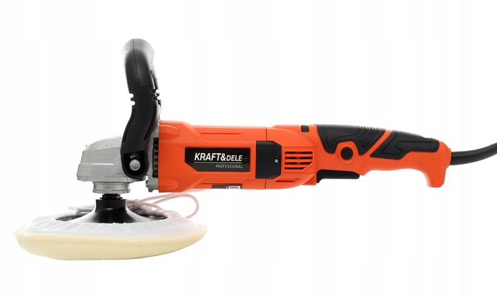 2 x POLERKA ELEKTRYCZNA 2600W z regulacją obrotów 500-3800 obr/min - Kraft&
