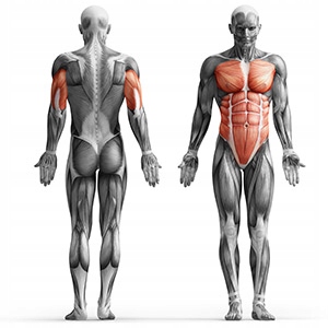 MARBO | Poręcz i drążek 2w1 do ściany MH-U205