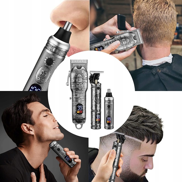 PROFESJONALNE MASZYNKI DO STRZYŻENIA TRYMER MĘSKI