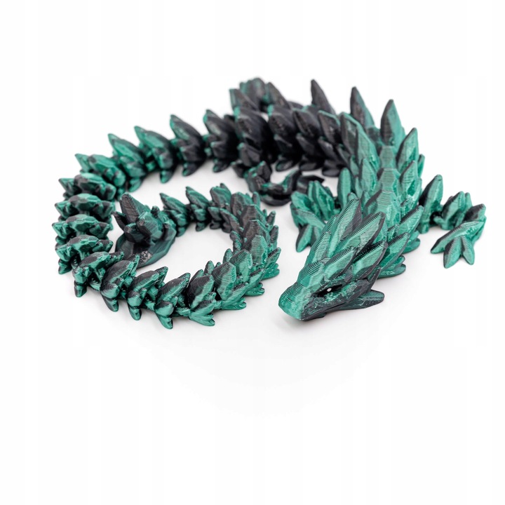 Ruchomy Kryształowy Smok DARKFOREST 32 cm