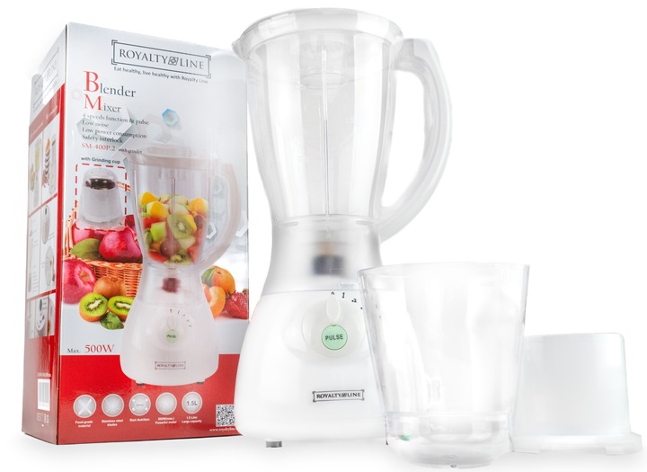 Blender Kielichowy do Smoothie Koktajli Młynek do Mielenia Orzechów Ziaren