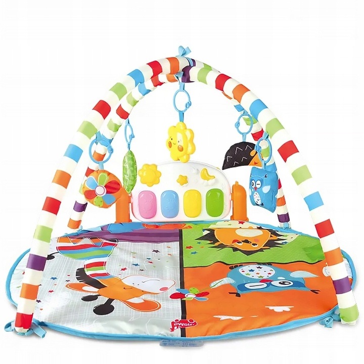 MATA EDUKACYJNA DUŻA INTERAKTYWNA PIANINKO 3w1 DLA DZIECI