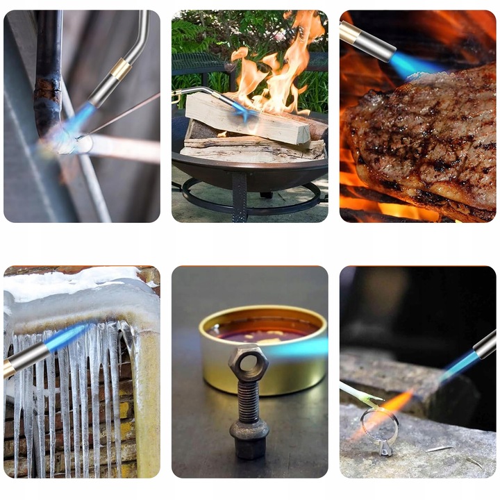 PALNIK GAZOWY LUTOWNICZY LUTOWNICA NA PROPAN/MAPP + ADAPTER 2800°C