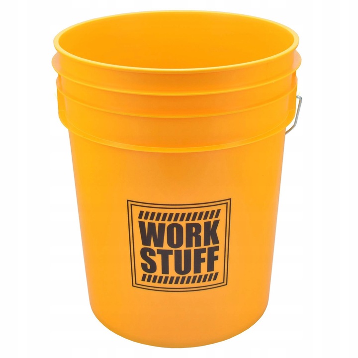 Work Stuff Yellow Bucket WASH 20L wiadro do mycia