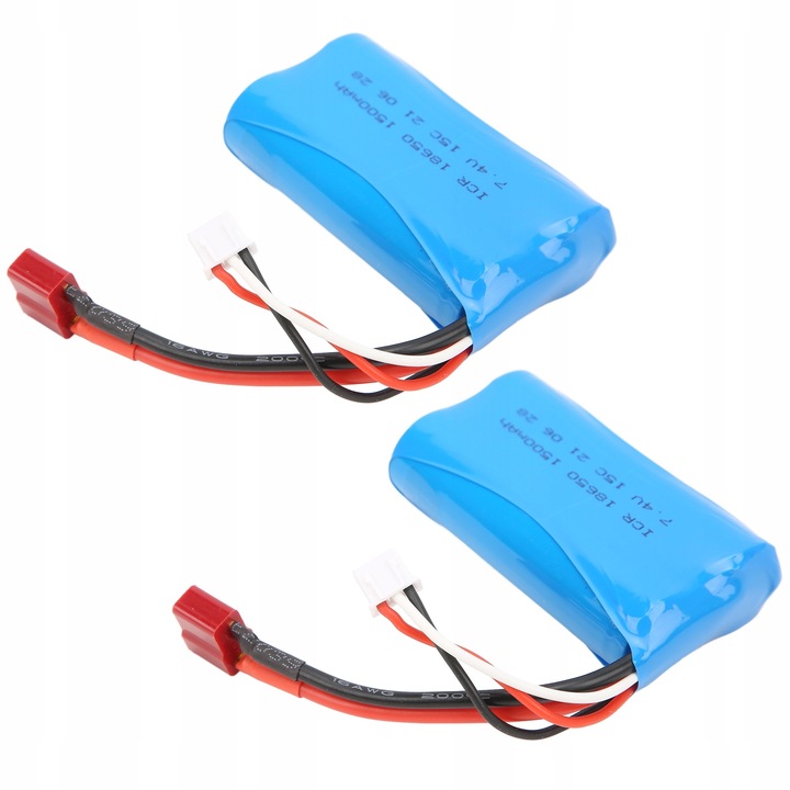 BATERIA ZAPASOWA DO ŁODZI SAMOCHODOWEJ RC 7,4 V 1500 MAH 15C