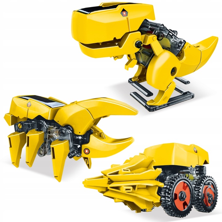 Robot solarny interaktywny 3w1 3 roboty zasilany słońcem edukacyjny