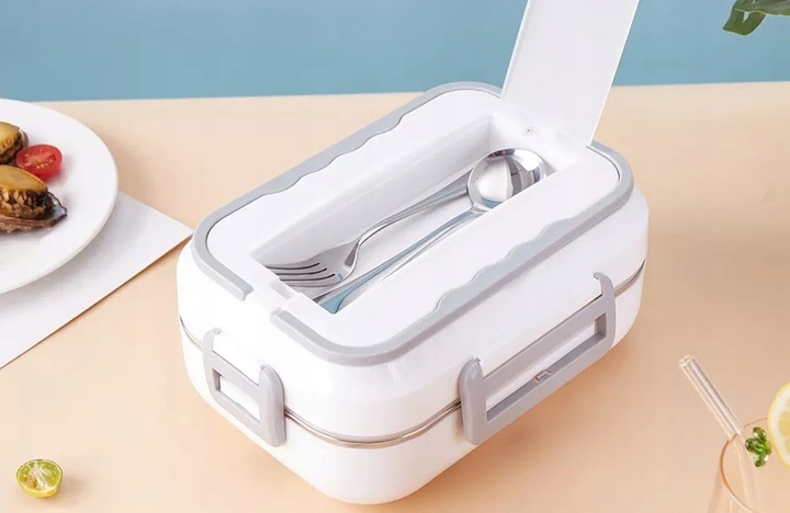 Elektryczny LUNCH BOX obiadowy POJEMNIK na jedzenie Termos podgrzewacz 40V